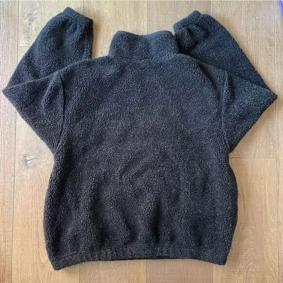 Bear Fleece Performance 1/4 Zip Men’s Pullover Jacket Black (Size L) - Picture 2 of 10